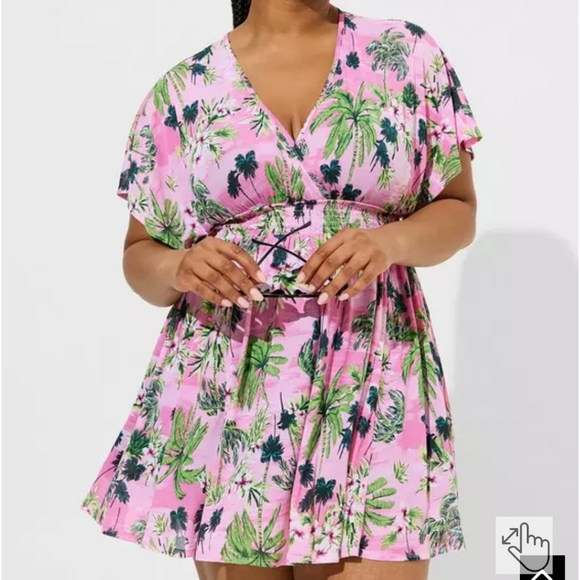 torrid Other - Torrid Tropical Pink swim cover